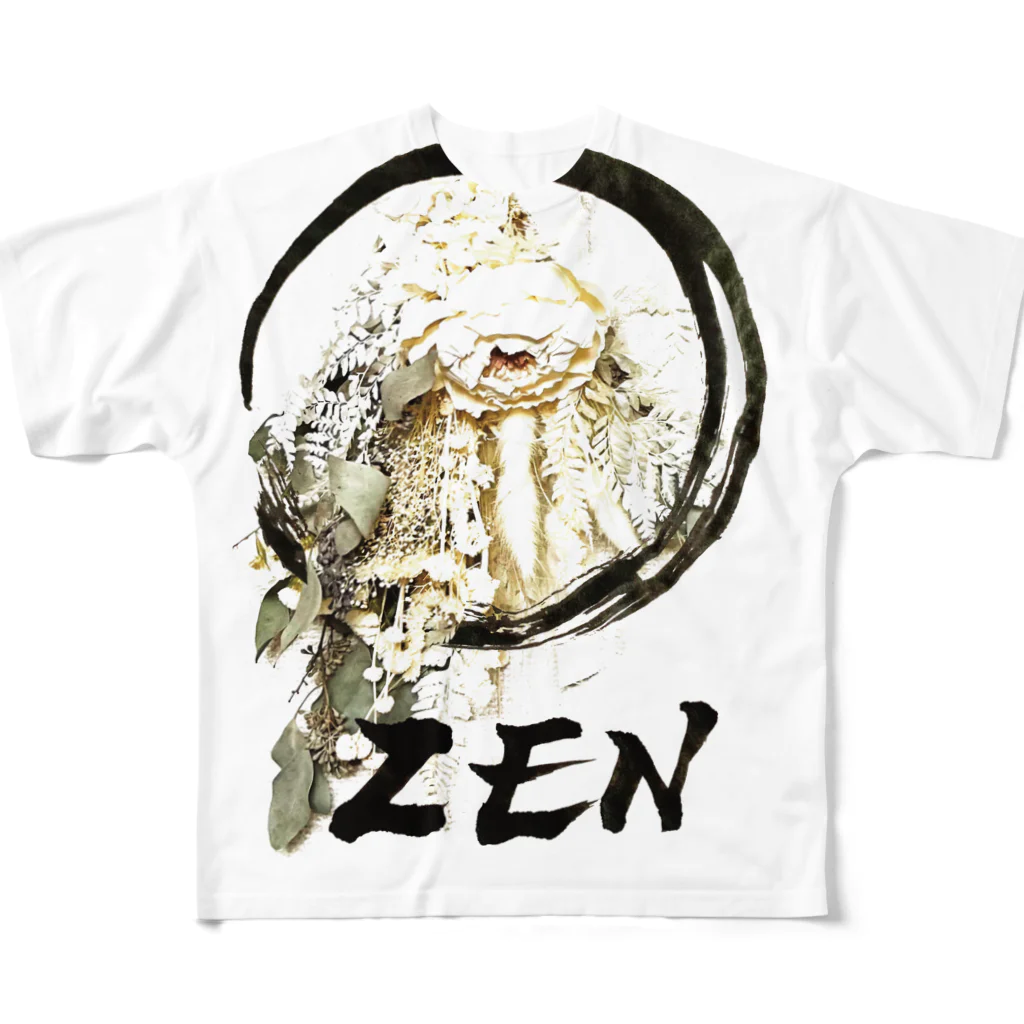 夢野LaboのZEN フルグラフィックTシャツ