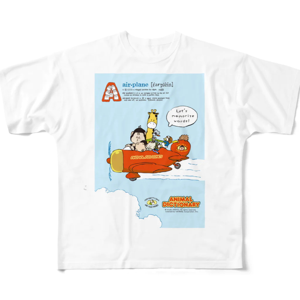 arffykenのANIMAL DICTIONARY All-Over Print T-Shirt