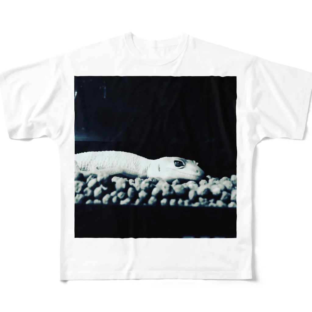 clanのモノクロ All-Over Print T-Shirt