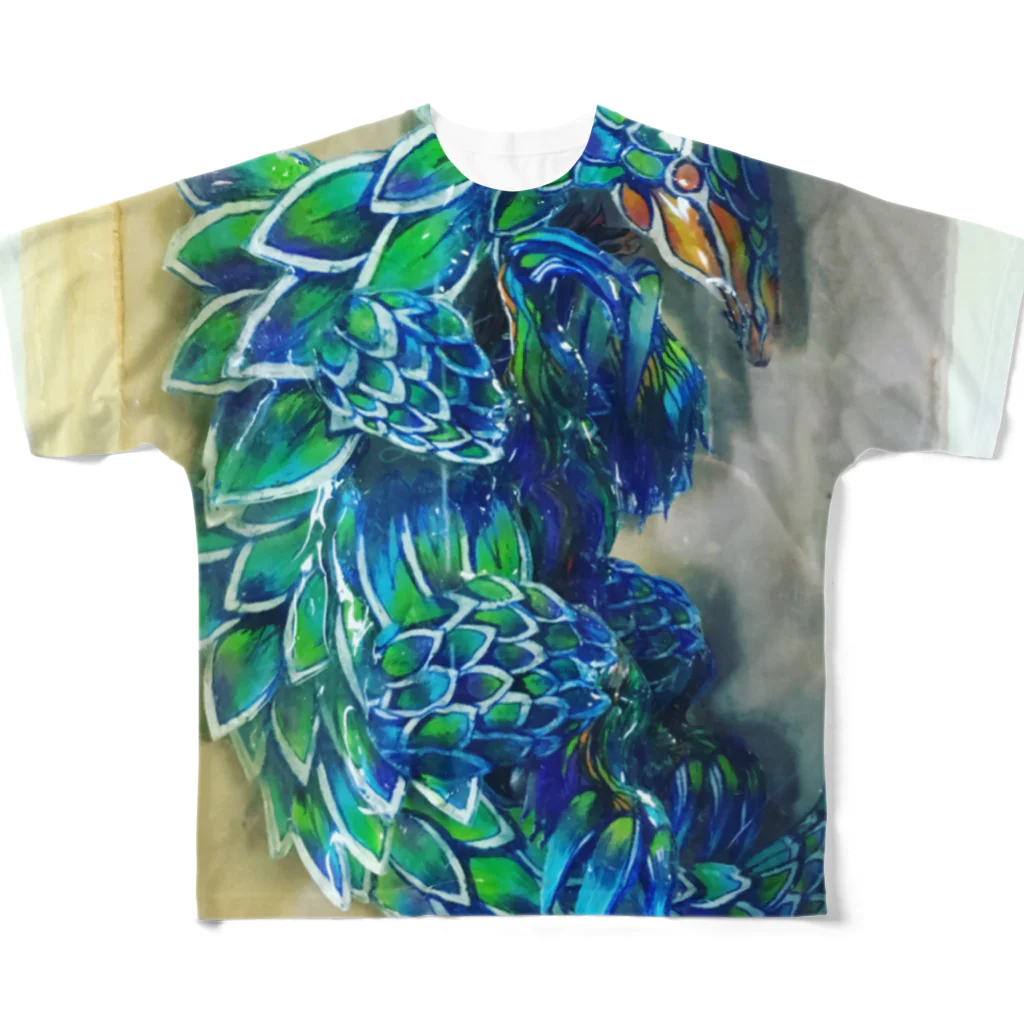 hulkiのセンザン公 All-Over Print T-Shirt