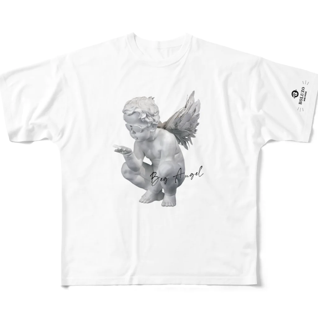 押し売り洋品店『ボルゾ』のBeg Angel [おねだりエンジェル] All-Over Print T-Shirt