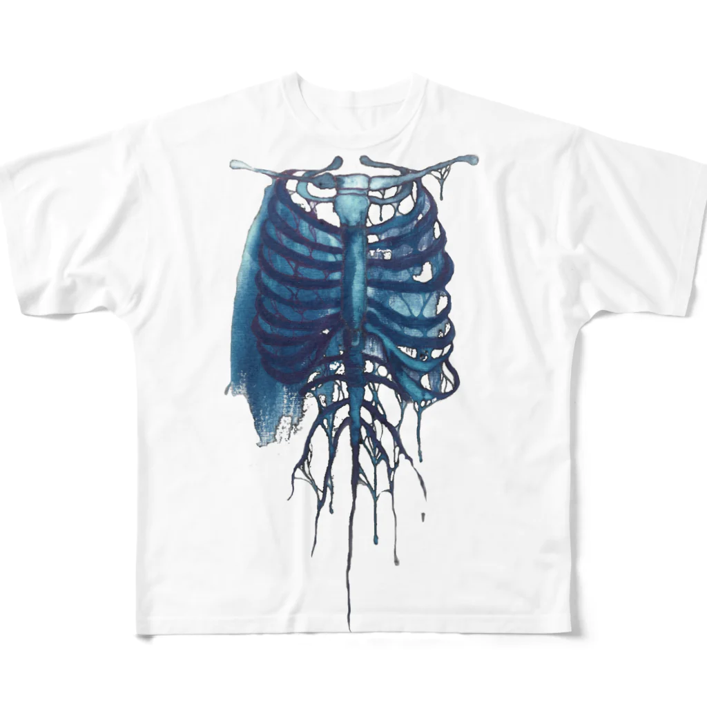 XXX.PhiliaのRib of Adam All-Over Print T-Shirt