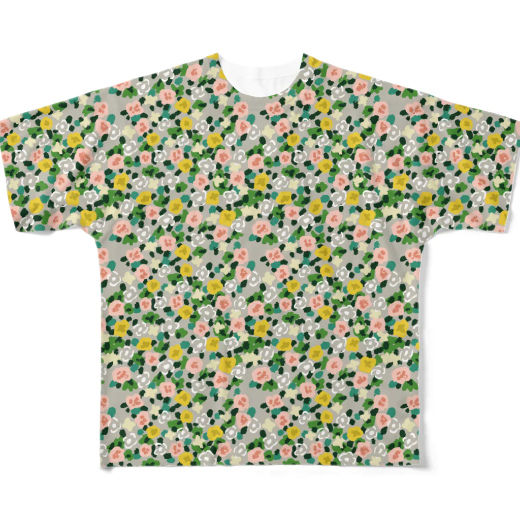 yukino apparel shopのmini flowers All-Over Print T-Shirt