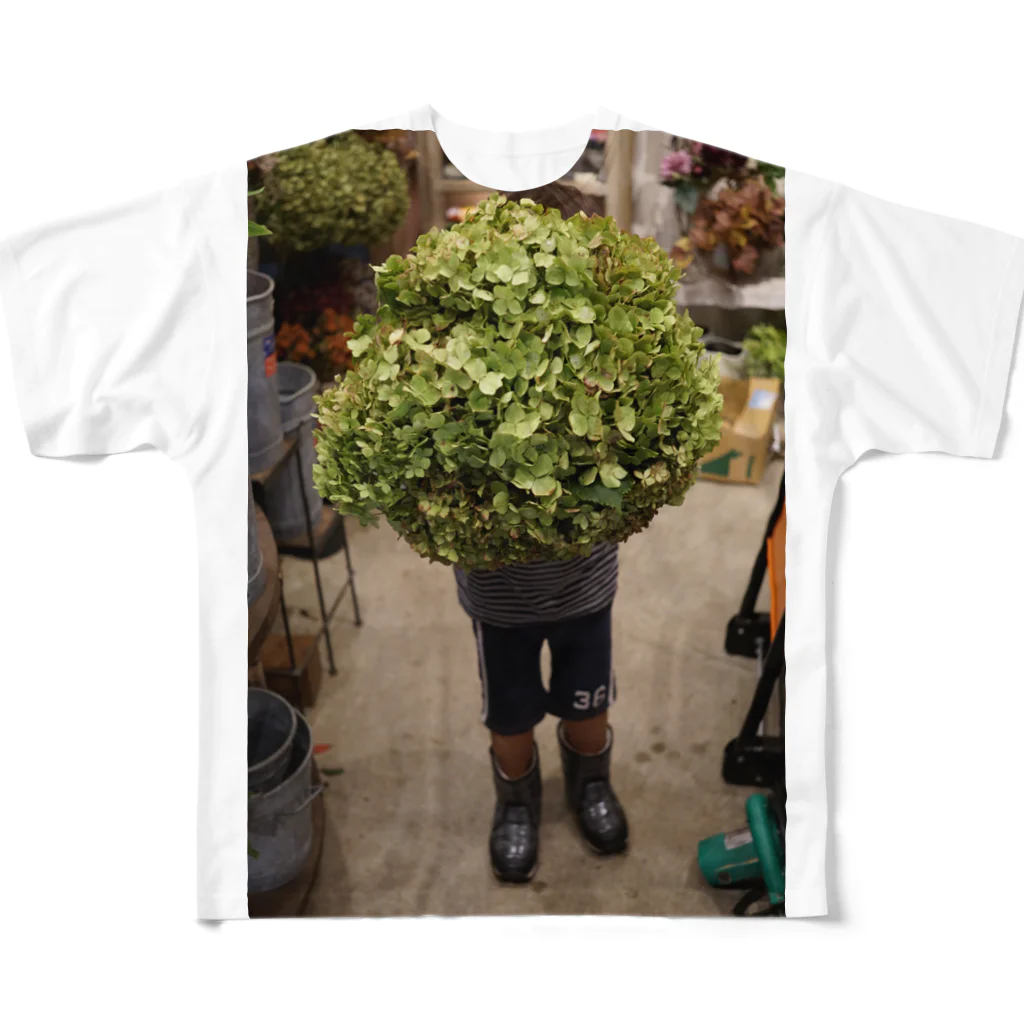 palm_takuのflower #02 フルグラフィックTシャツ
