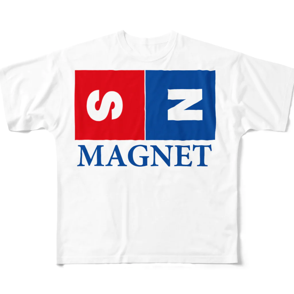 モルTのマグネット All-Over Print T-Shirt