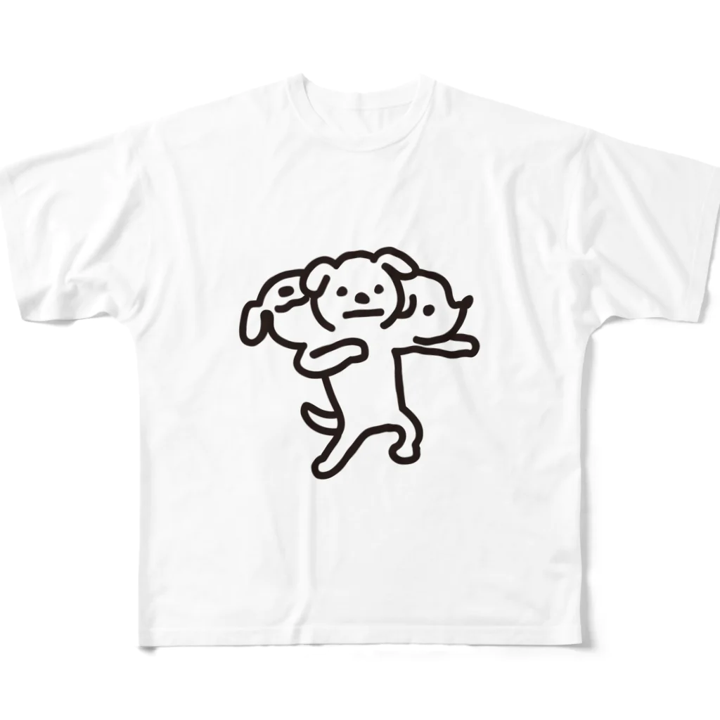 Villnessの地獄の番人ペロス All-Over Print T-Shirt