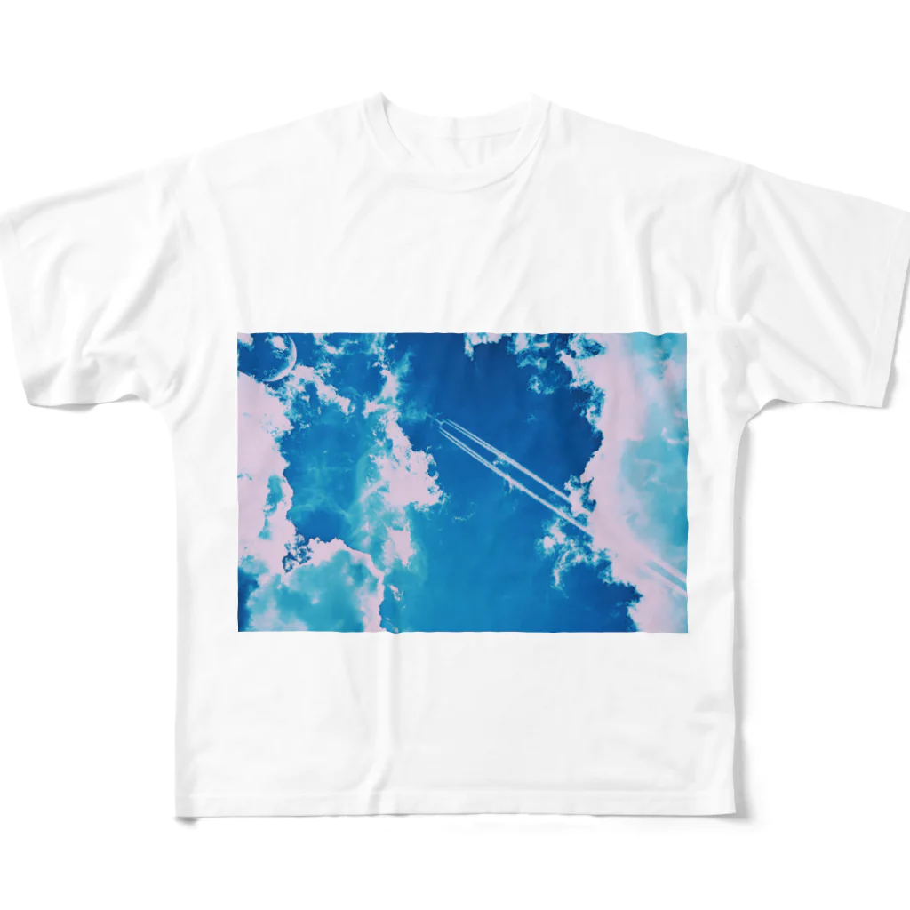 KEITOのひこうき雲の夏 All-Over Print T-Shirt