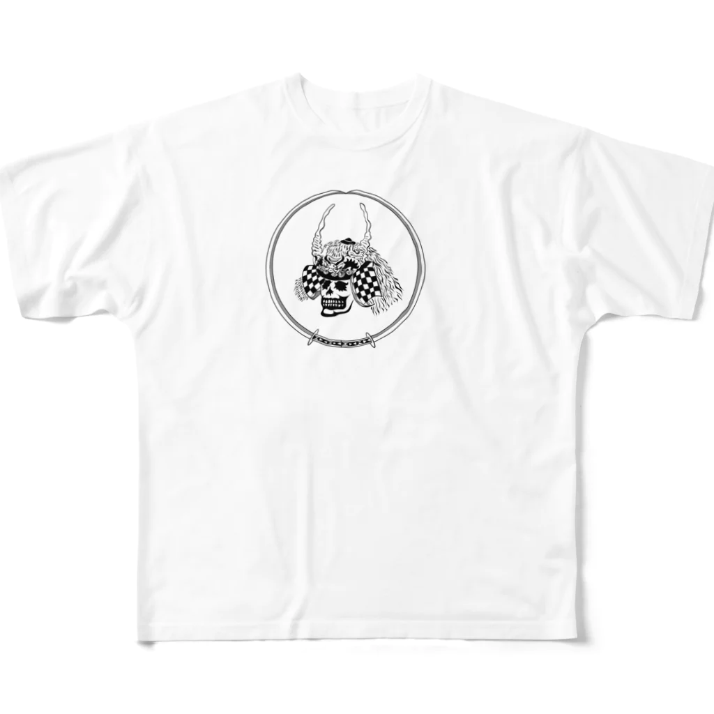 joefoockの骨武者 All-Over Print T-Shirt