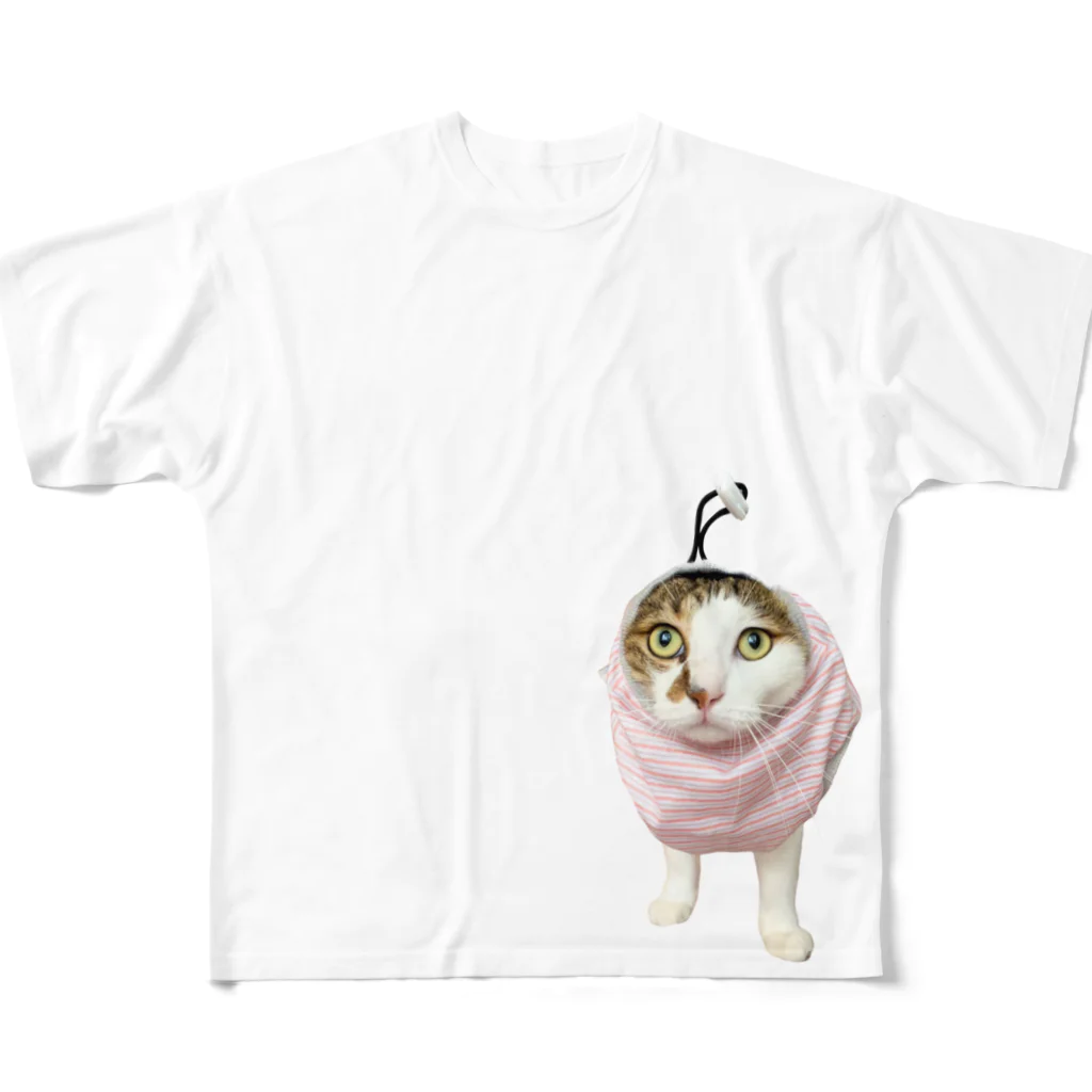 犬猫生活チャリティーショップのごじゃる怪獣エース All-Over Print T-Shirt