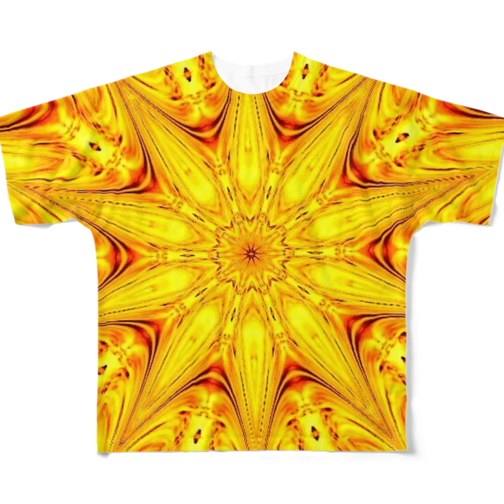 Anna’s galleryのSunflower All-Over Print T-Shirt