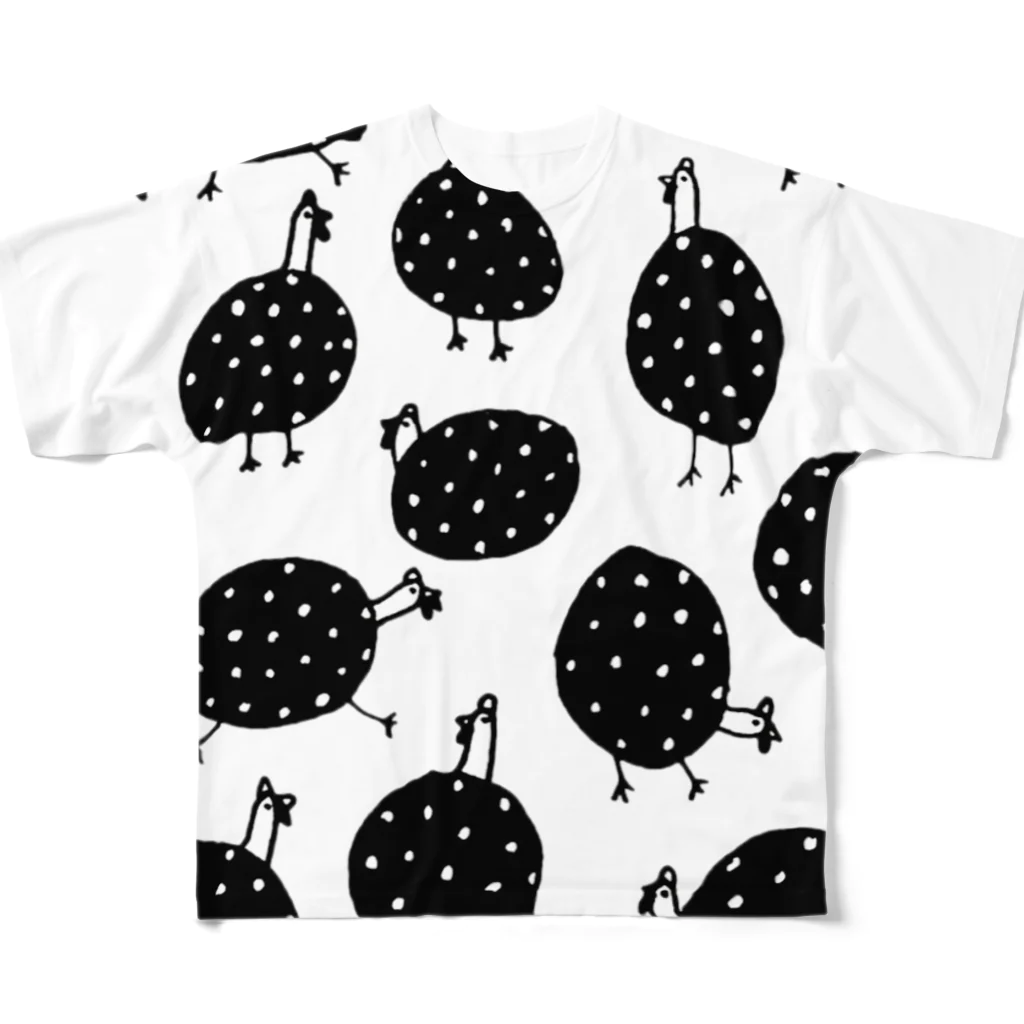 笹村かなのホロホロほろほろ All-Over Print T-Shirt