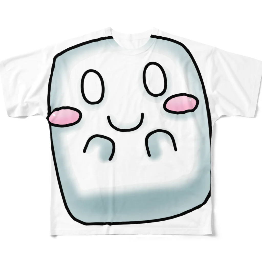 Fujisato's shopのマシュマロくん2 All-Over Print T-Shirt