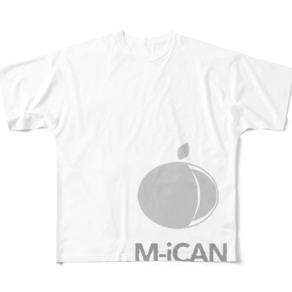 /4のM-iCAN フルグラフィックTシャツ