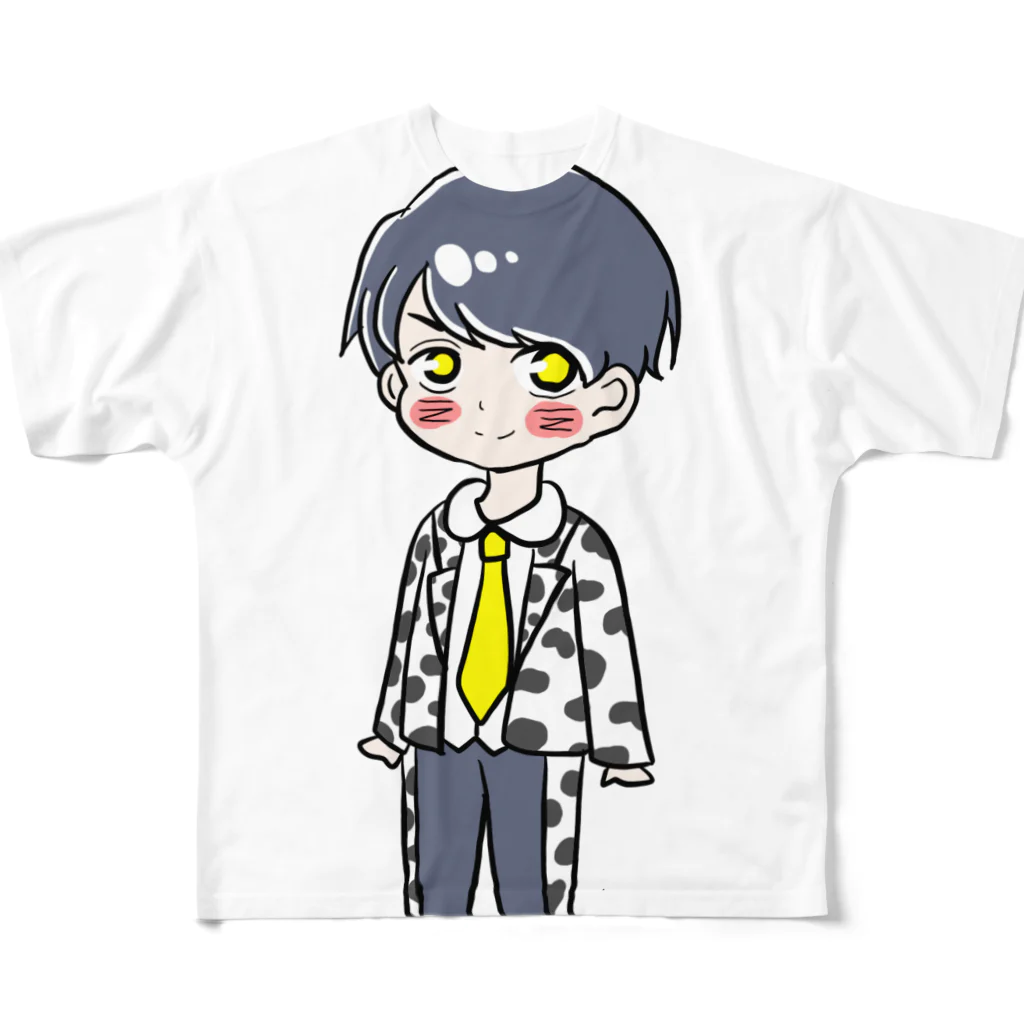 みうの吉田仁人 フルグラフィックTシャツ