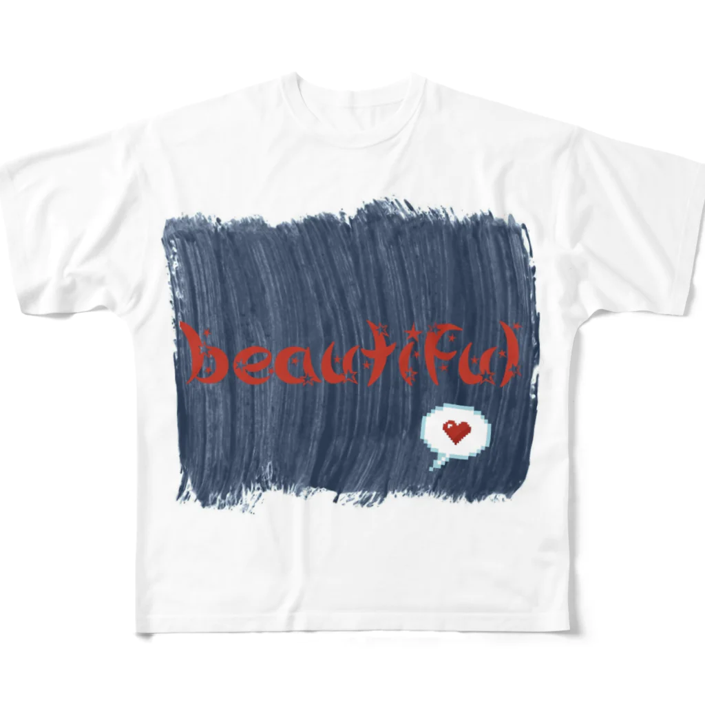 cocoyumi8のbeautiful フルグラフィックTシャツ