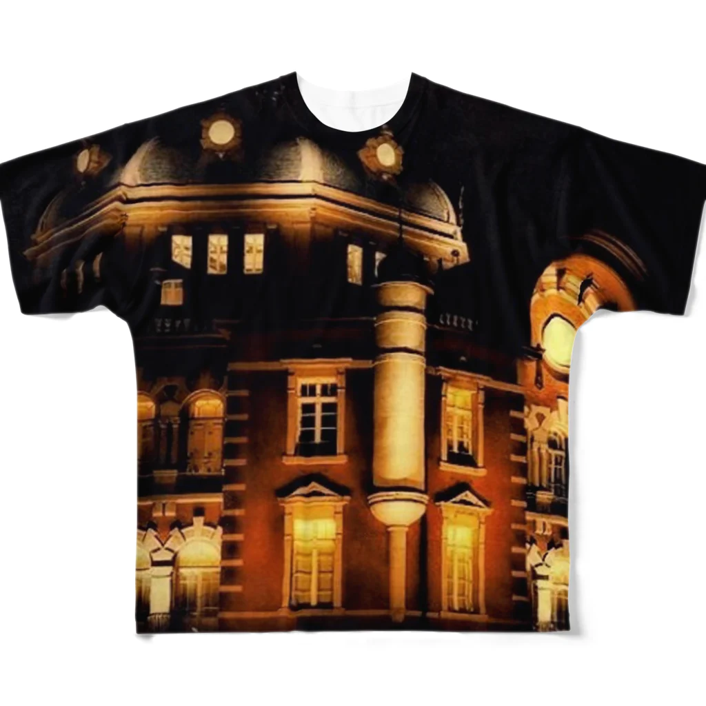 Anna’s galleryのTokyo Station 2 All-Over Print T-Shirt