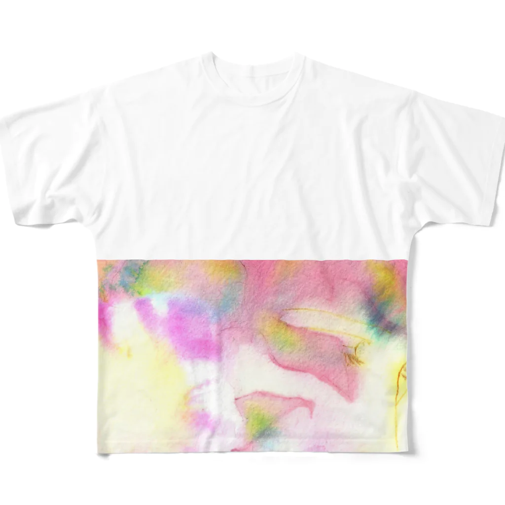 たんざわ騎士の天使ガブリエル〜椿〜newバージョン〜 All-Over Print T-Shirt
