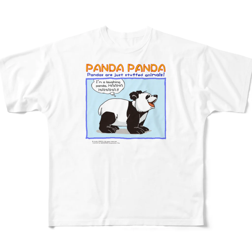 arffykenのPANDA PANDA フルグラフィックTシャツ