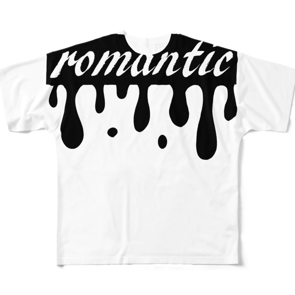 UNchan(あんちゃん)    ★unlimited★のromantic　　#0006 フルグラフィックTシャツ