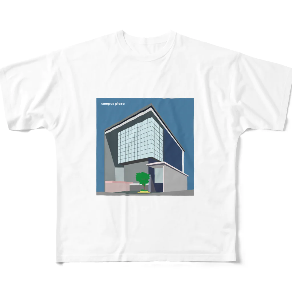 tae/多恵のキャンプラ フルグラフィックTシャツ