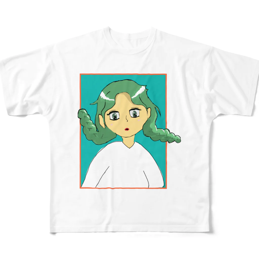 昭和堂のcolor of melon soda フルグラフィックTシャツ