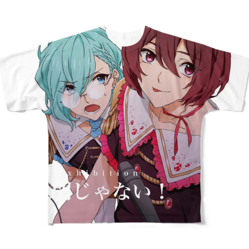 aiso momokaの人間じゃない！ フルグラフィックTシャツ