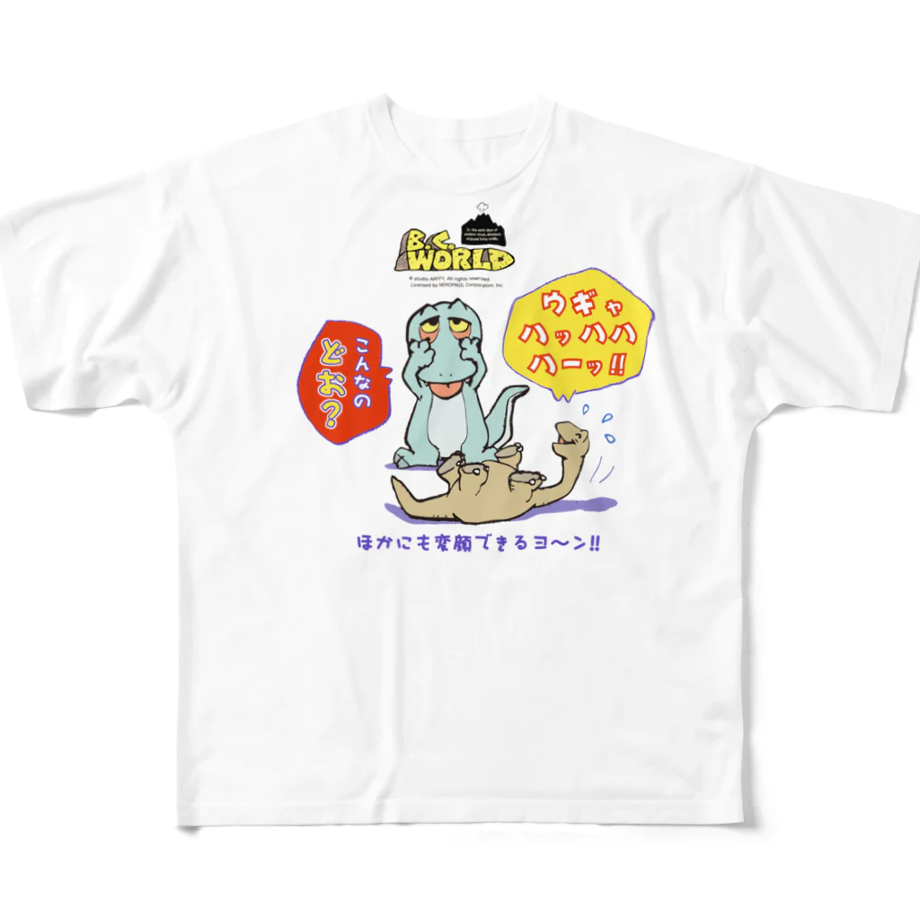 arffykenのB.C.WORLD フルグラフィックTシャツ