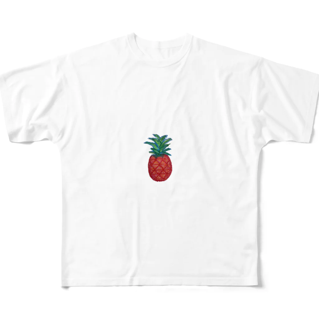 PinkPineappleのPinkPineapple フルグラフィックTシャツ