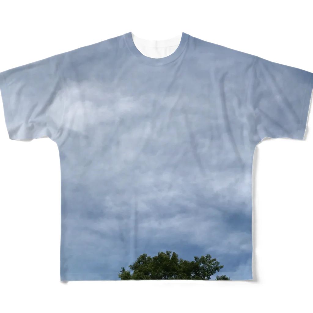 soranoの梅雨空 フルグラフィックTシャツ