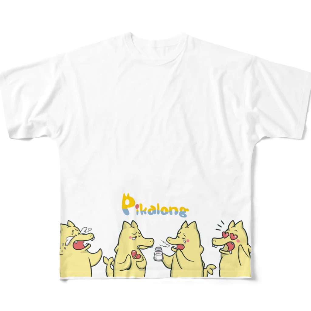 ピカロンのピカロン All-Over Print T-Shirt