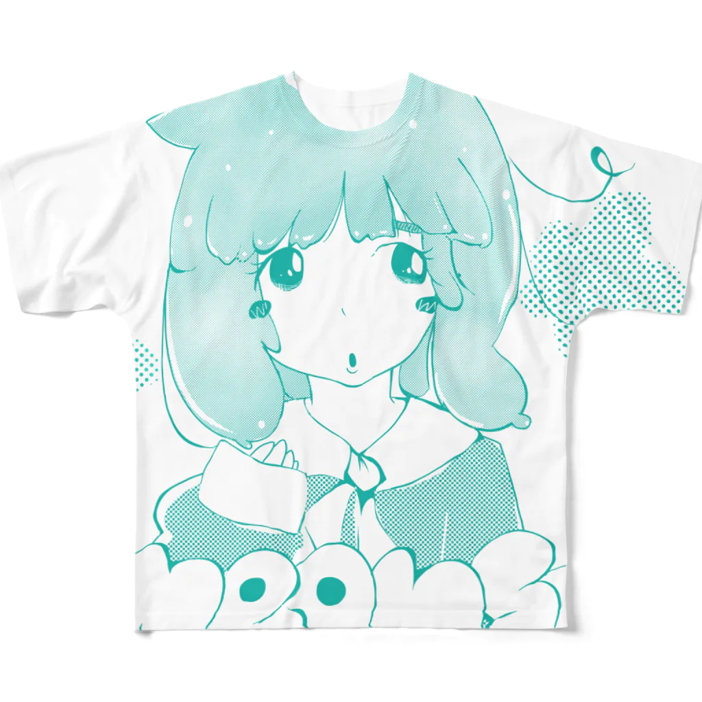 おかもちのみせのNEGUSE All-Over Print T-Shirt