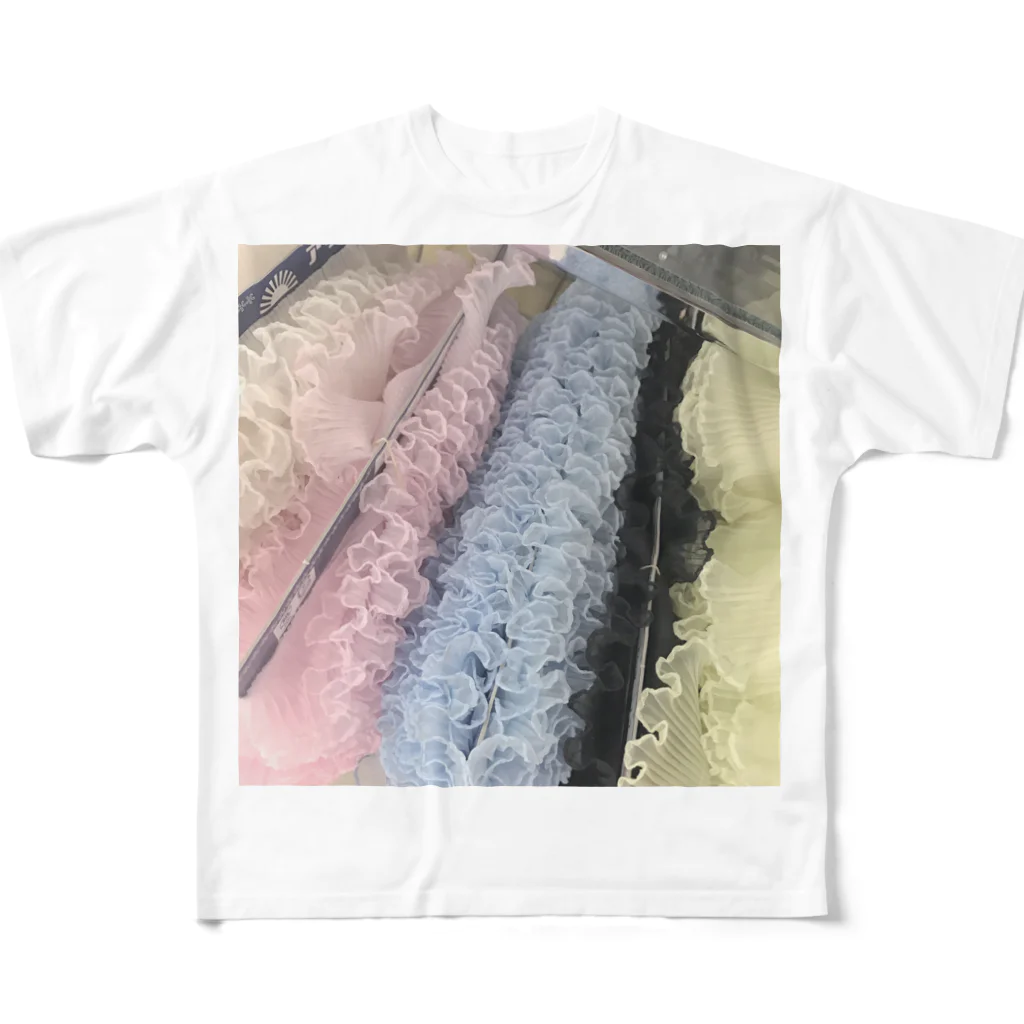 気まぐれロマンティックのぼんぼん All-Over Print T-Shirt