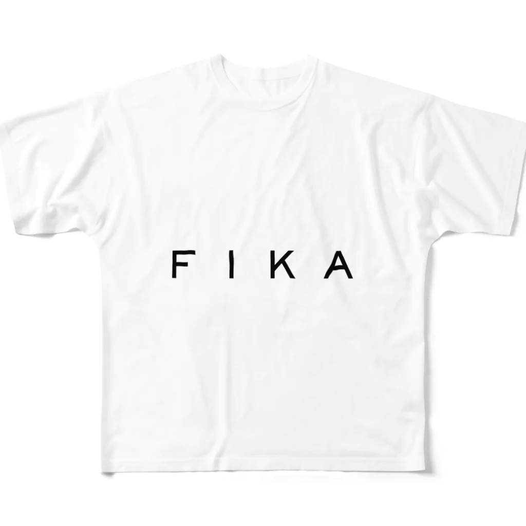 FIKAのFIKA フルグラフィックTシャツ