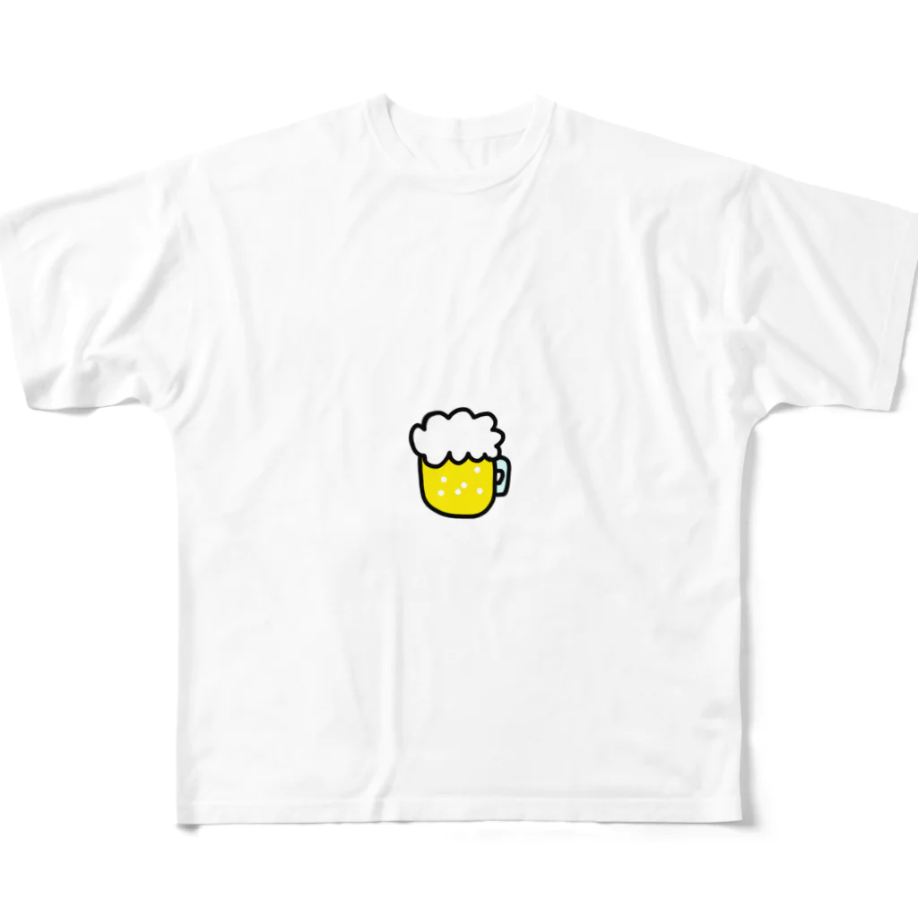 でたらめ絵師のスマイル フルグラフィックTシャツ