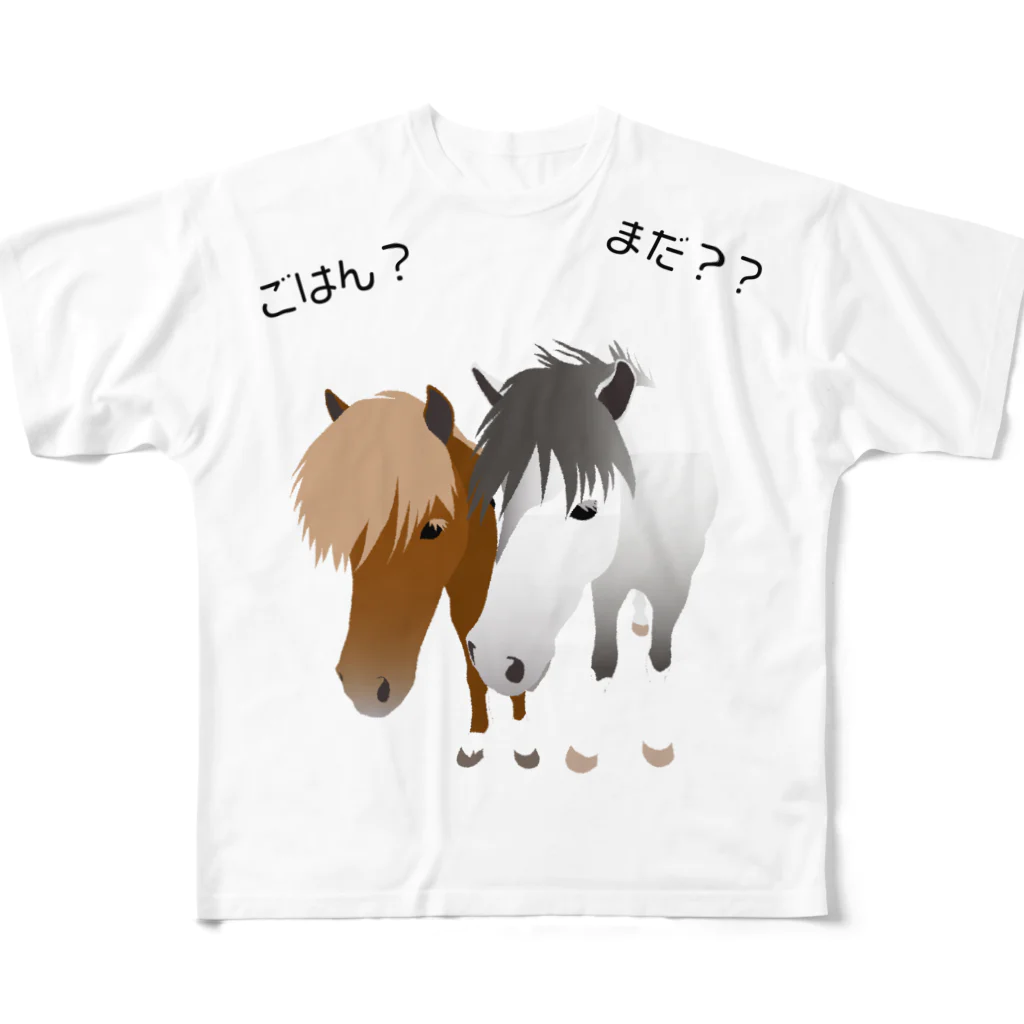 ウマーズ＆りき父ちゃんのほな！また！ フルグラフィックTシャツ