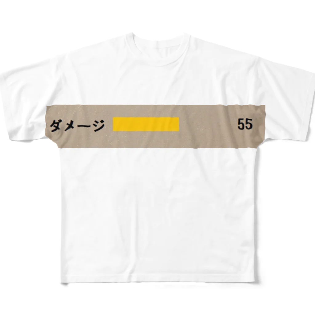 アメリカンベース のダメージ　55 All-Over Print T-Shirt