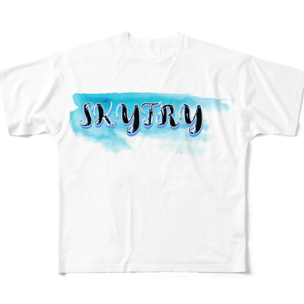 SKYTRYのSKYTRYオリジナルグッズ！ フルグラフィックTシャツ