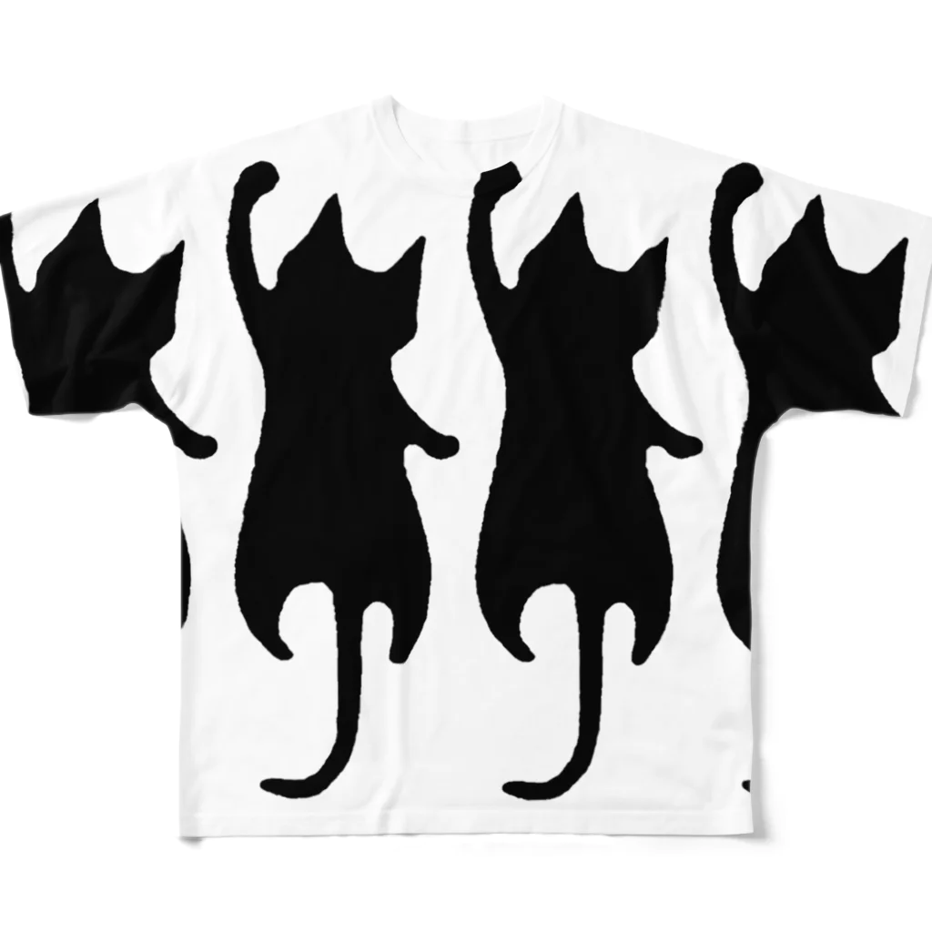 catmanの保護ネコ戦隊catman フルグラフィックTシャツ