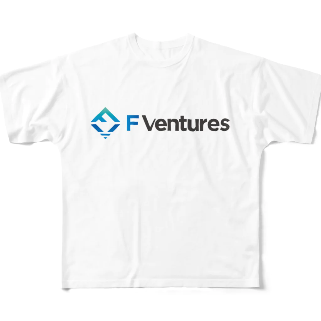 F VenturesふっかいのF Ventures Logo フルグラフィックTシャツ