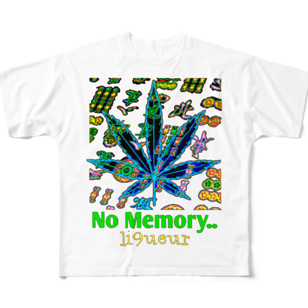 li9ueurのNo Memory..カオス フルグラフィックTシャツ