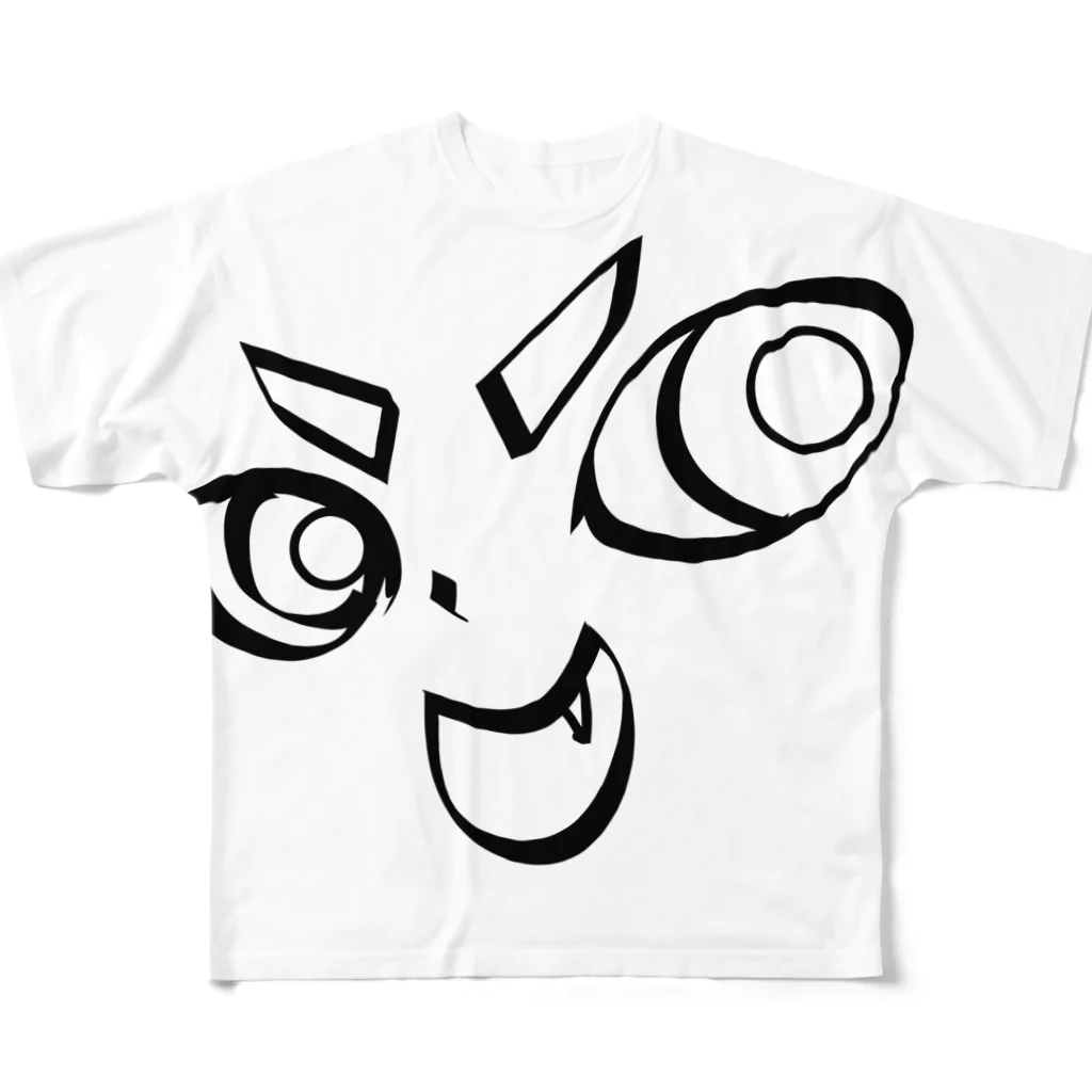 TarCoon☆GooDs - たぁくーんグッズのTarCoon☆FaCe All-Over Print T-Shirt