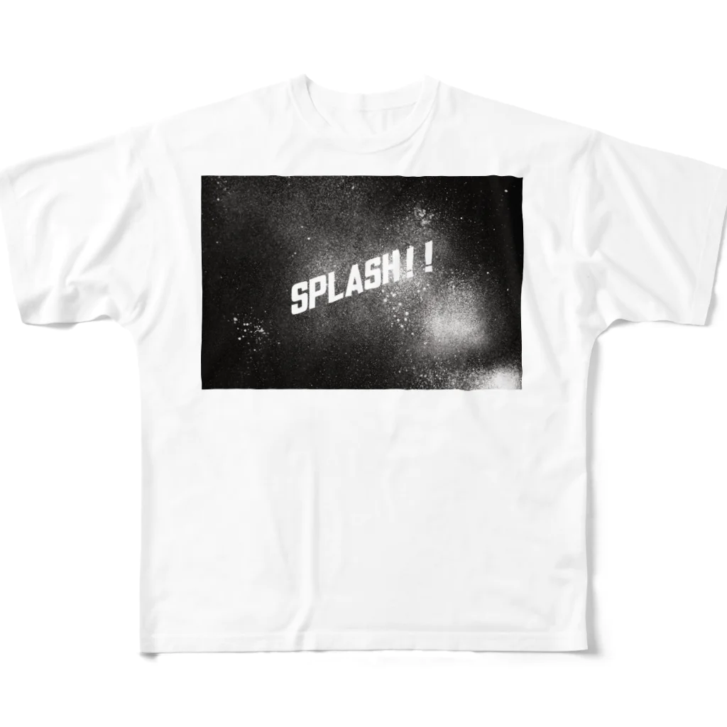 うぐいす屋のSPLASH フルグラフィックTシャツ