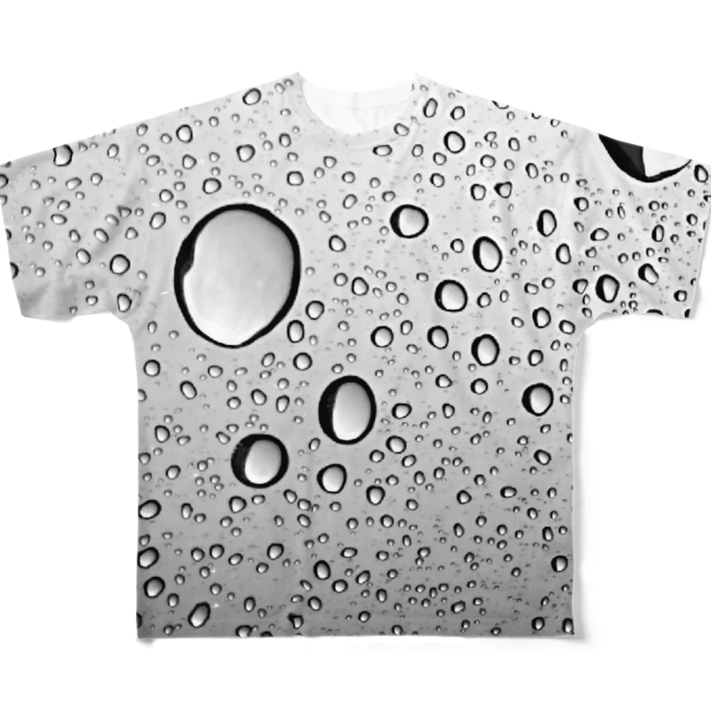 Glintの雨 All-Over Print T-Shirt