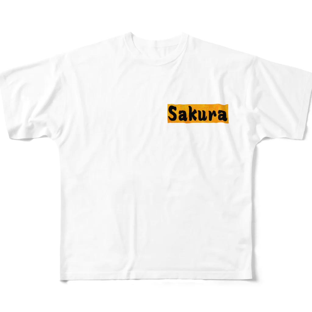 アメリカンベース のSakura　グッズ フルグラフィックTシャツ