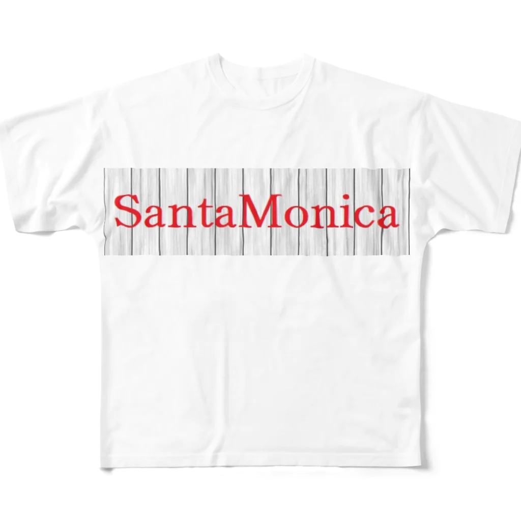 アメリカンベース のSanta Monica All-Over Print T-Shirt