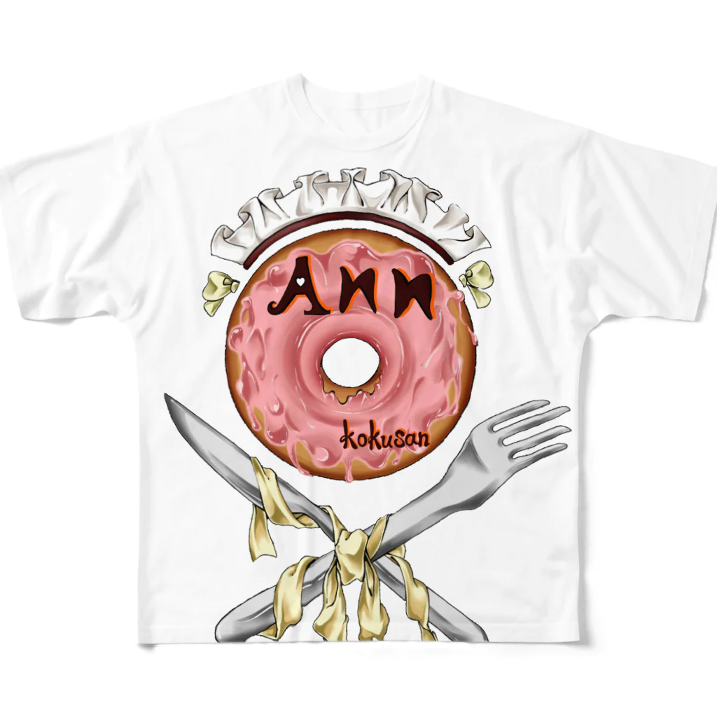 藤本あんの藤本あん All-Over Print T-Shirt