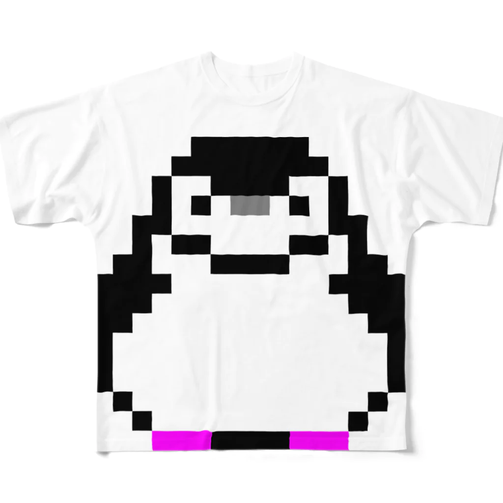 ヤママユ(ヤママユ・ペンギイナ)の16bit Higepen フルグラフィックTシャツ