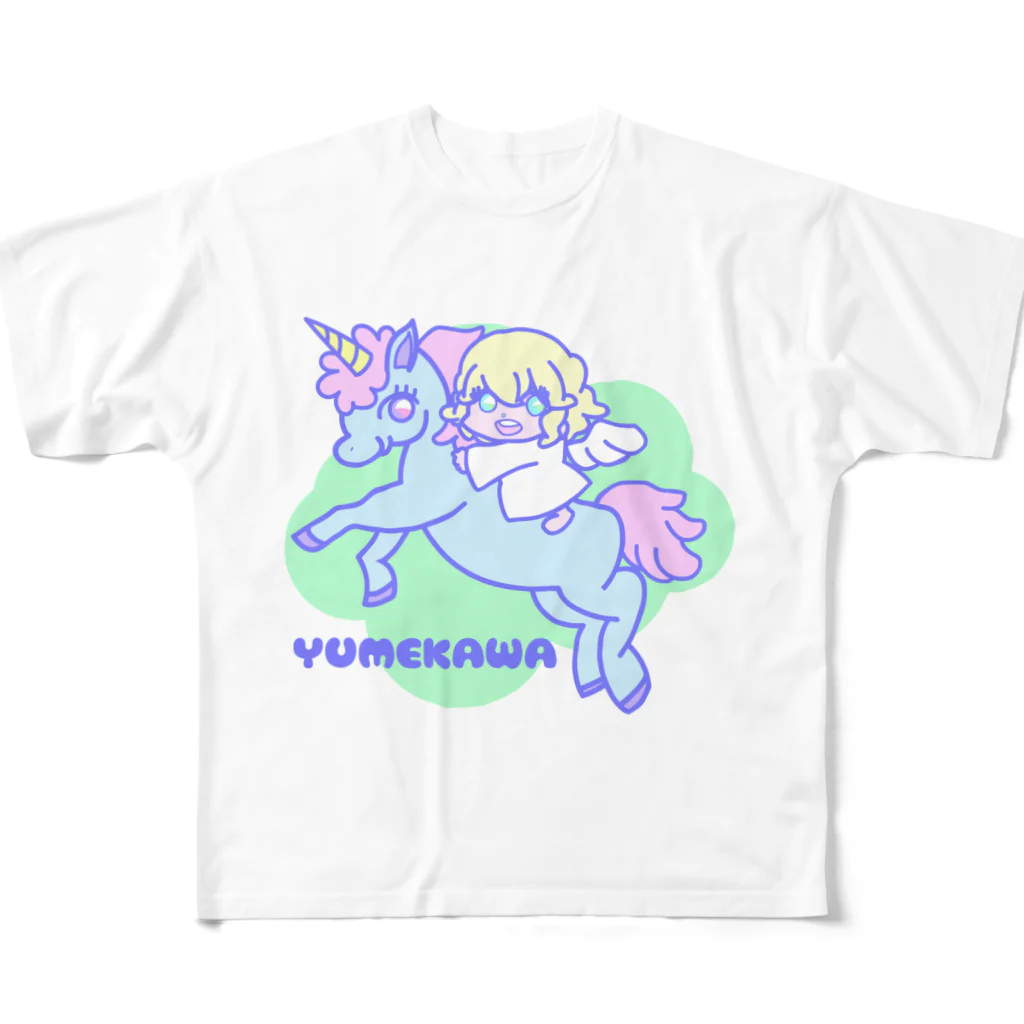 Goma46のYUMEKAWA フルグラフィックTシャツ