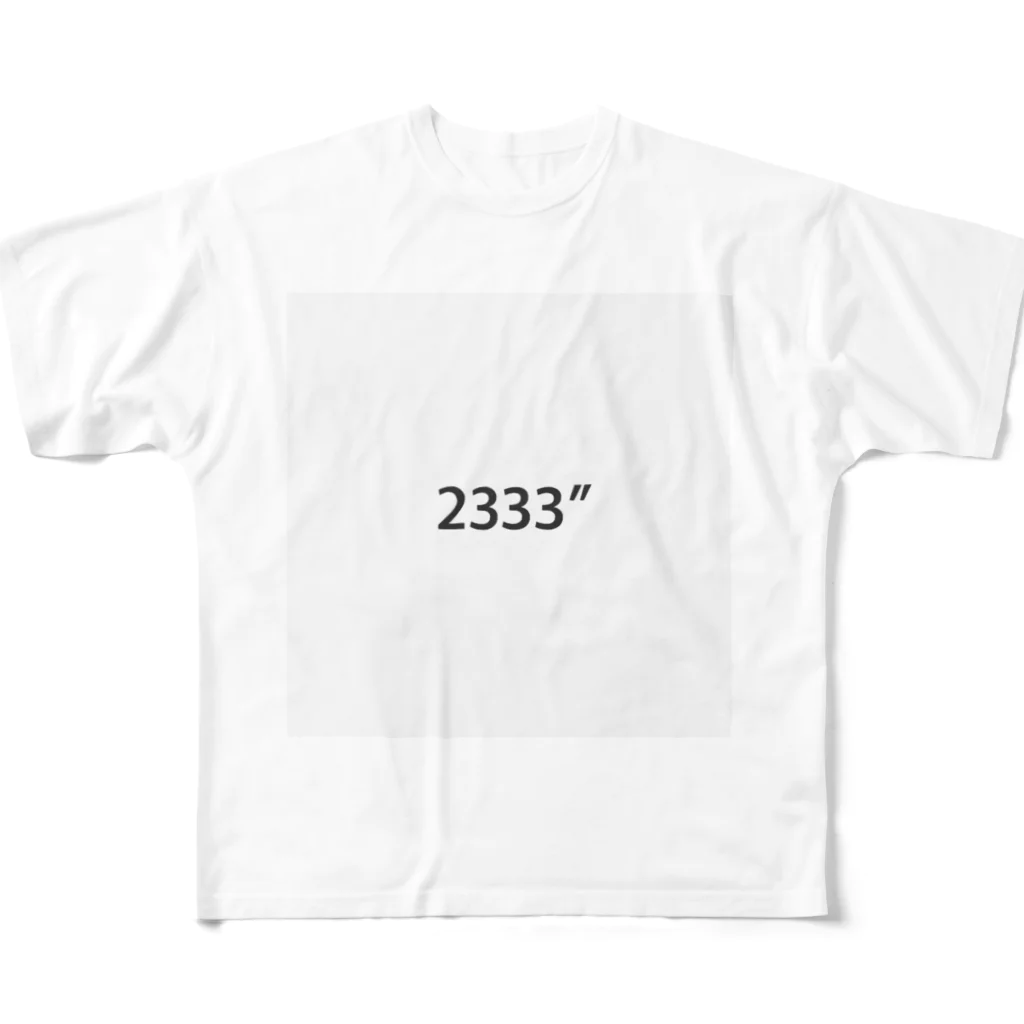 ROKUの2333″ フルグラフィックTシャツ