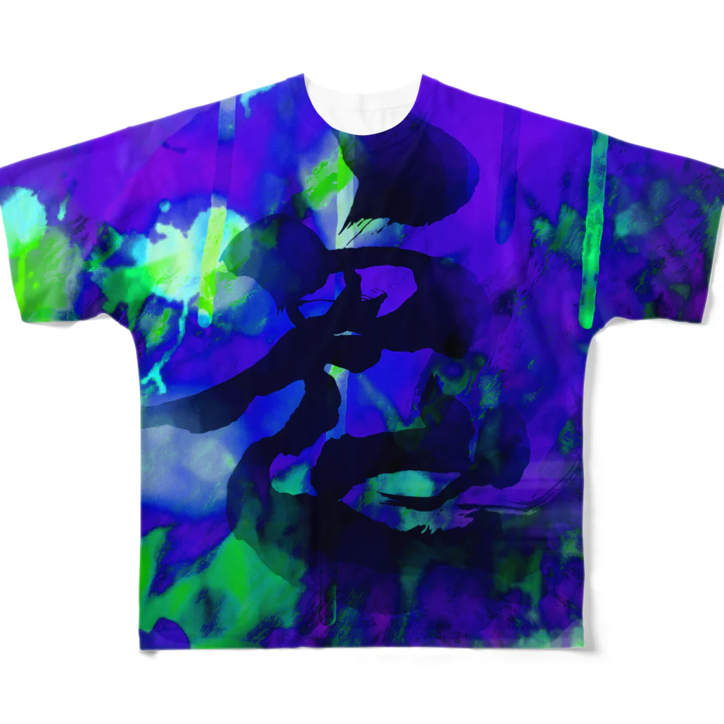 shinkilowの青鬼 All-Over Print T-Shirt